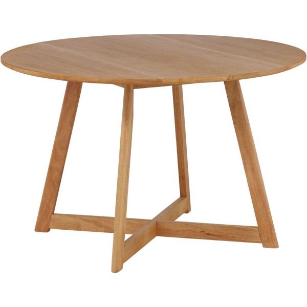 Table repas ronde à volets 120 cm Yadikon - VEN-0668