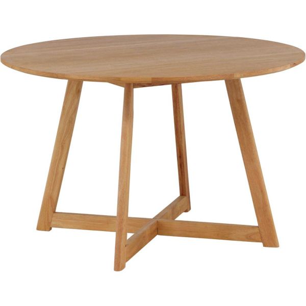 Table repas ronde à volets 120 cm Yadikon