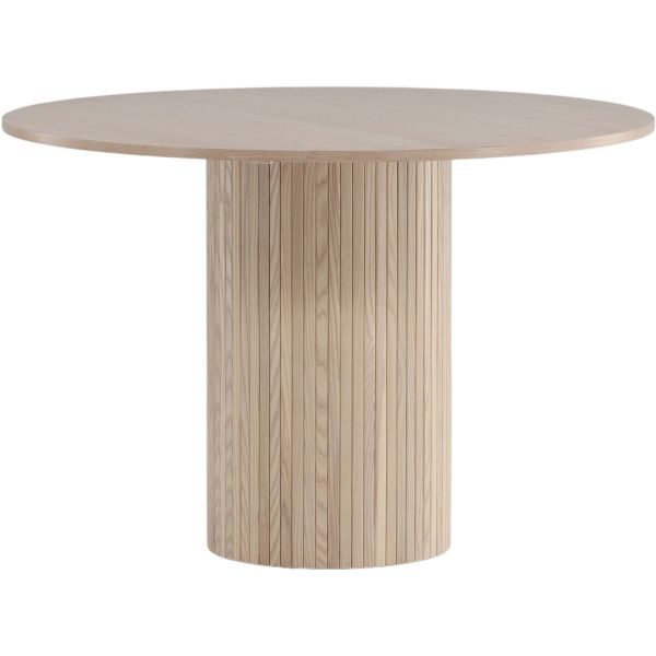 Table ronde en MDF Bianca 110 cm