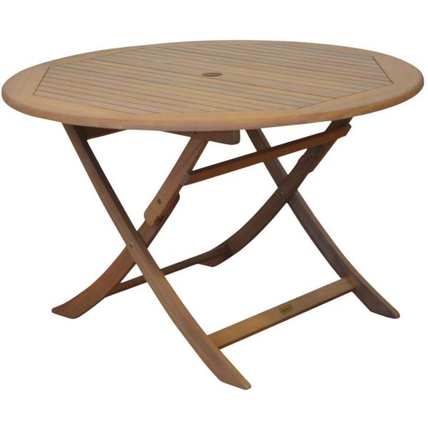 Table ronde en acacia 120 cm Sophie