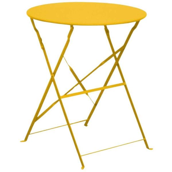 Table ronde en acier 60 cm Cuba