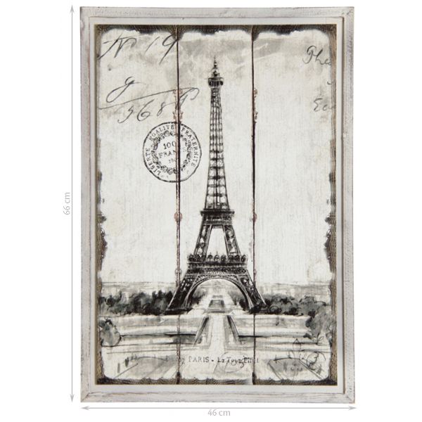 Tableau en bois Paris - AUB-4993