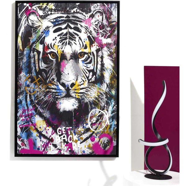 Tableau décoratif Animal coloré 60 x 90 cm - THE HOME DECO FACTORY