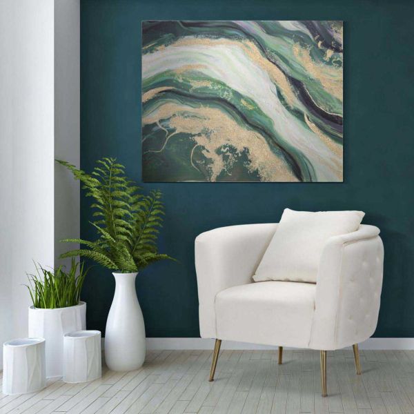 Tableau décoratif Greenery 80 x 2.8 x 100 cm - MAURO FERRETTI