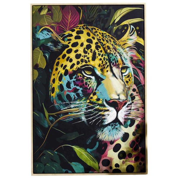 Tableau décoratif Jungle 60 x 90 cm