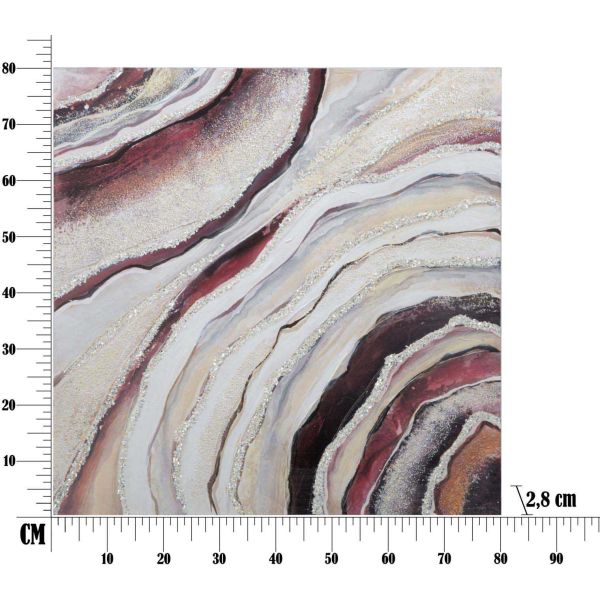 Tableau décoratif Redy 80 x 2.8 x 80 cm - MAU-0276