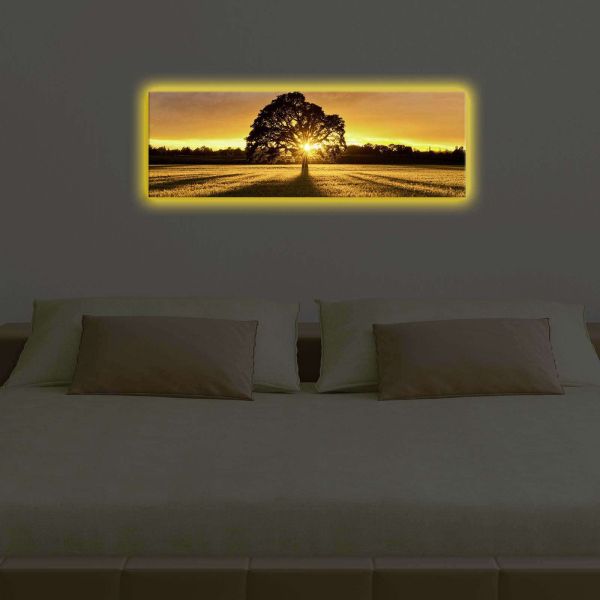 Tableau lumineux Arbre 30 x 90 cm - 5