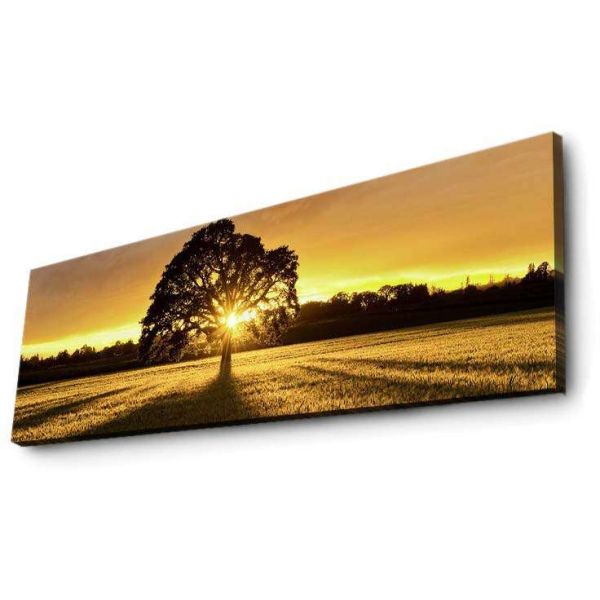 Tableau lumineux arbre 30 x 90 cm