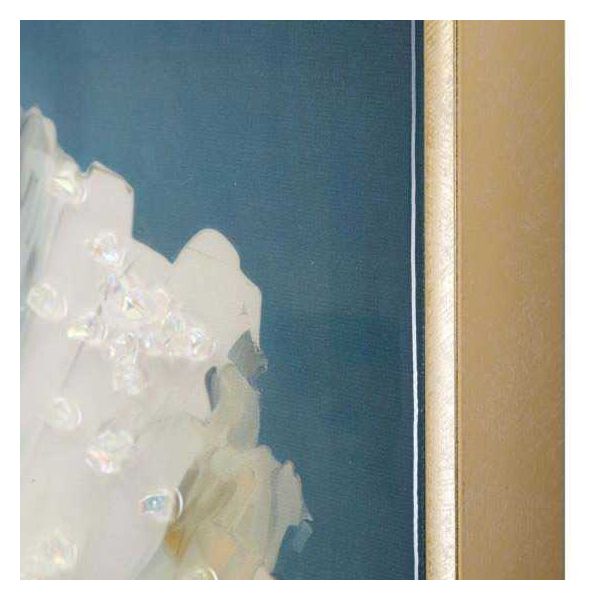 Tableau en toile et métal Bluey 42 x 3.5 x 62 cm - 6