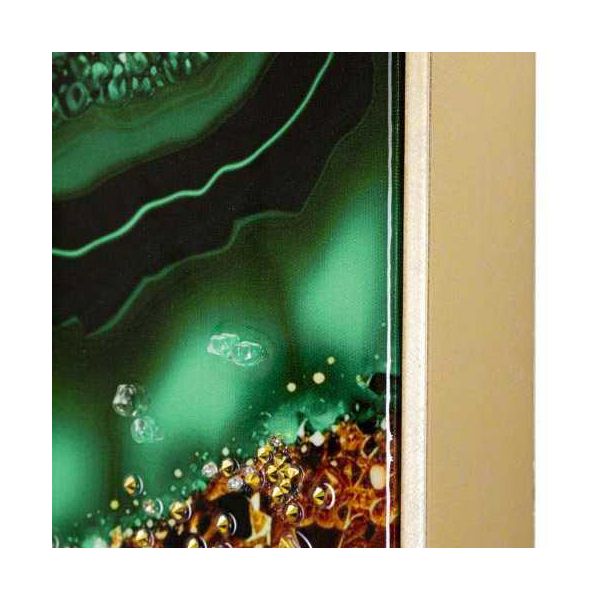 Tableau en toile et métal Smeraldy 82 x 4 x 62 cm - 7