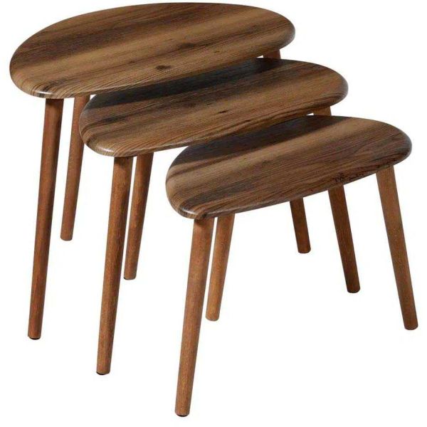 Tables gigognes en aggloméré Tilly - HANAH HOME