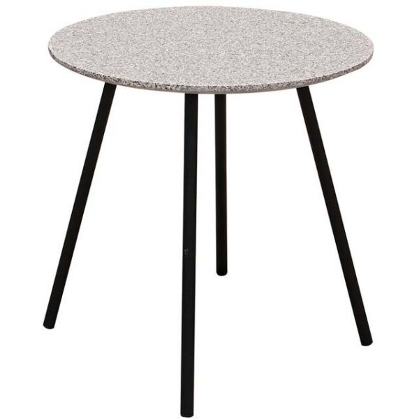 Tables gigognes plateau effet granit Pluton (Lot de 2) - 42,90