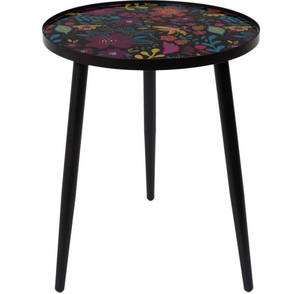 Tables gigognes plateaux imprimés Olga (Lot de 2) - 5