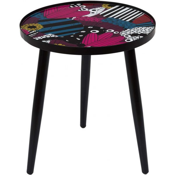 Tables gigognes plateaux imprimés Olga (Lot de 2) - 6