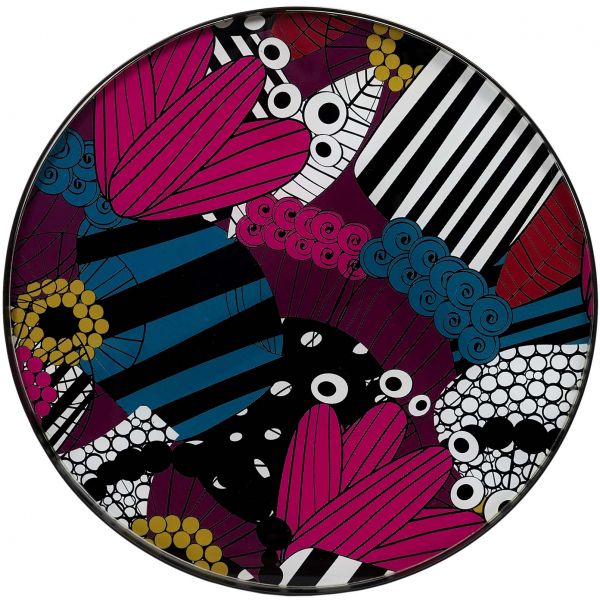 Tables gigognes plateaux imprimés Olga (Lot de 2) - 8