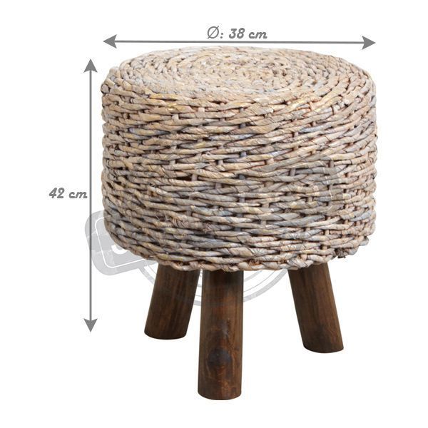 Tabouret en bananier - AUBRY GASPARD