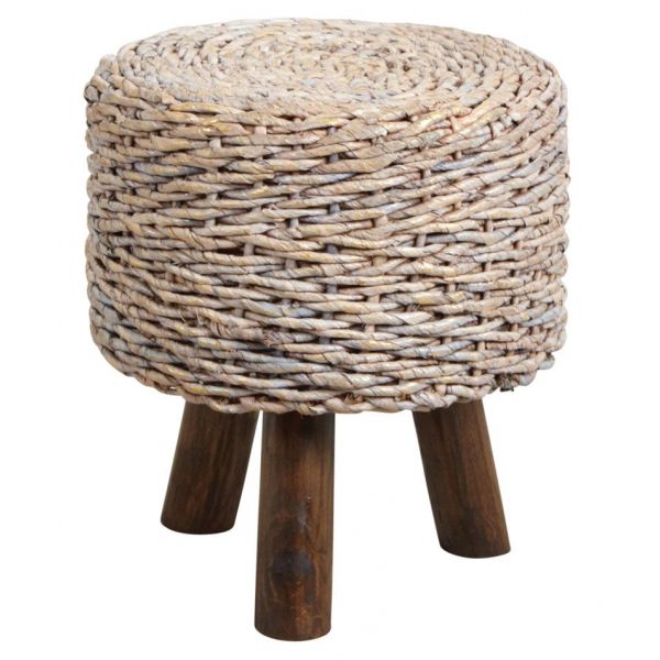 Tabouret en bananier