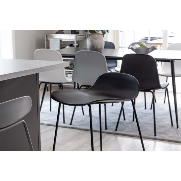 Tabouret de bar en acier et plastique Wave (Lot de 2) - Venture Home