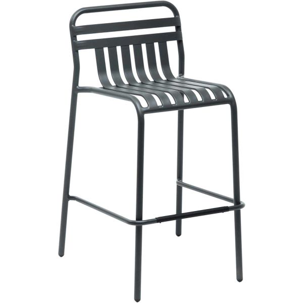 Tabouret de bar en aluminium Miami