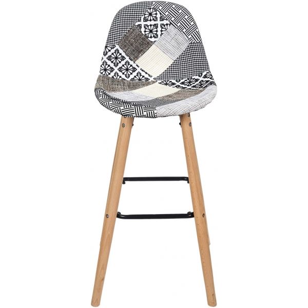 Tabouret de bar scandinave Patchwork - 89,90