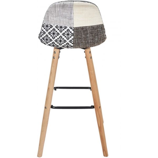 Tabouret de bar scandinave Patchwork - 6