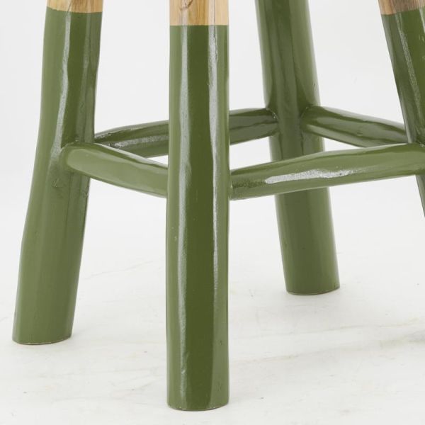 Tabouret rond en teck massif - Arden - 99,90