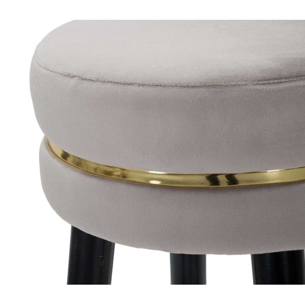 Tabouret de bar en tissu Paris - 6