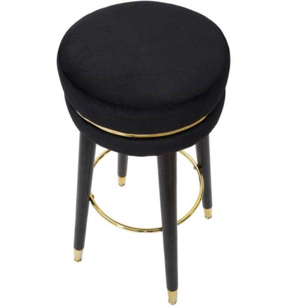 Tabouret de bar en tissu Paris - 6