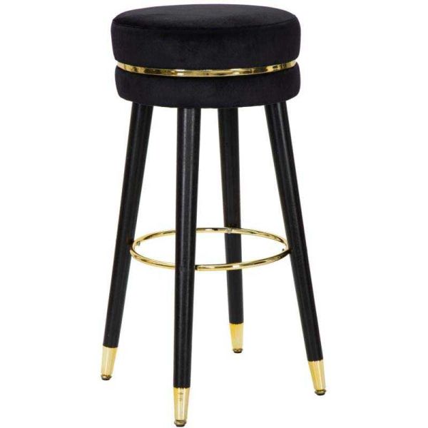 Tabouret de bar en tissu Paris