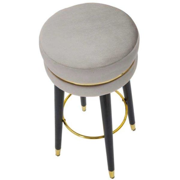 Tabouret de bar en tissu Paris - 5