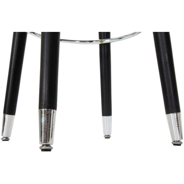 Tabouret de bar en tissu Paris 35 x 74 cm - 8