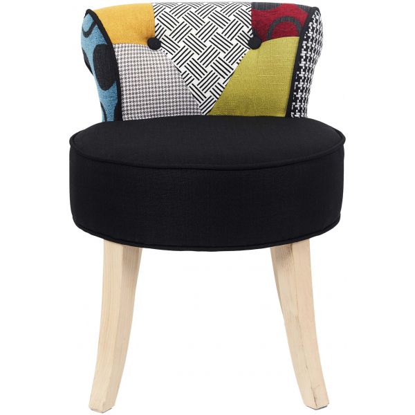 Tabouret bas patchwork Eleonor - 69,90