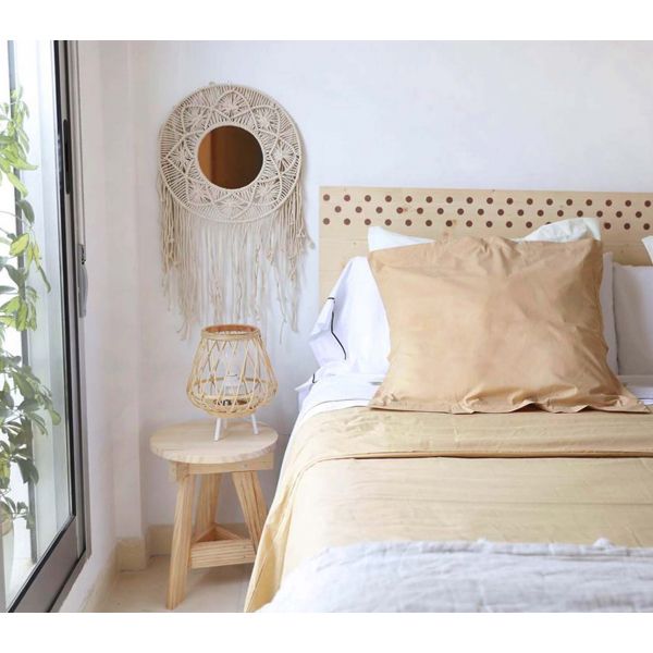 Tabouret bas en pin massif One - 38,32