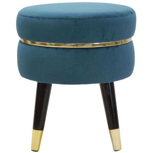 Tabouret bas en tissu Paris 35 x 40.5 cm - 51,90