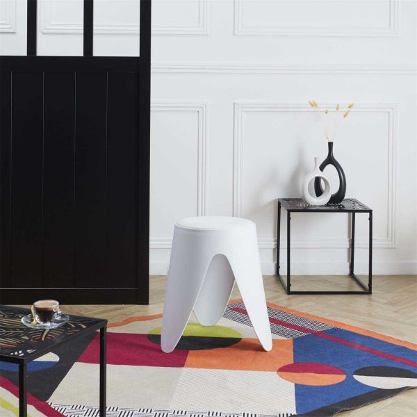 Tabouret empilable Eve - THE HOME DECO FACTORY
