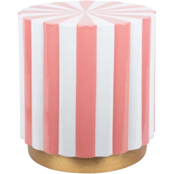 Tabouret en métal Candy Swirl