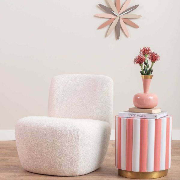 Tabouret en métal Candy Swirl - LEITMOTIV