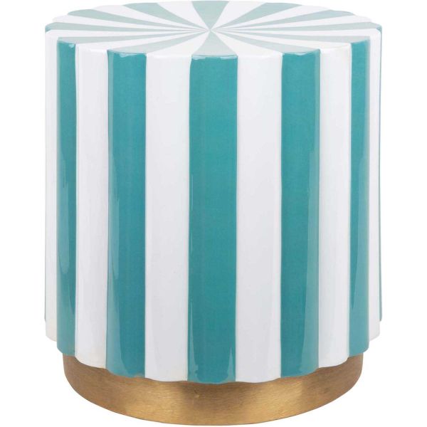 Tabouret en métal Candy Swirl
