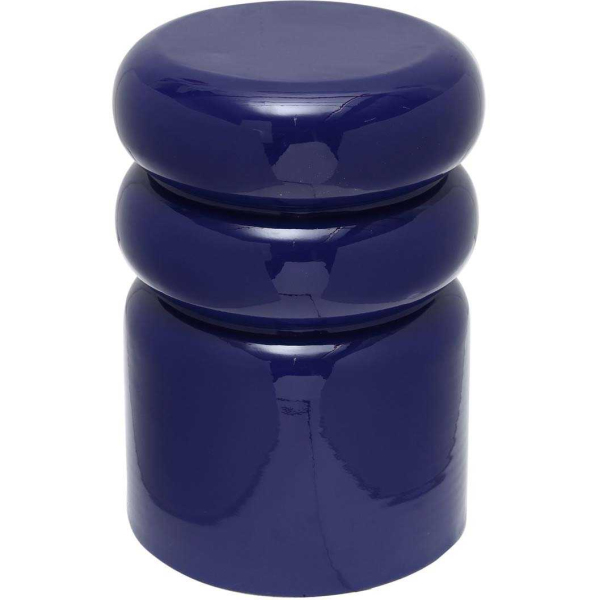 Tabouret en métal brillant Almirante