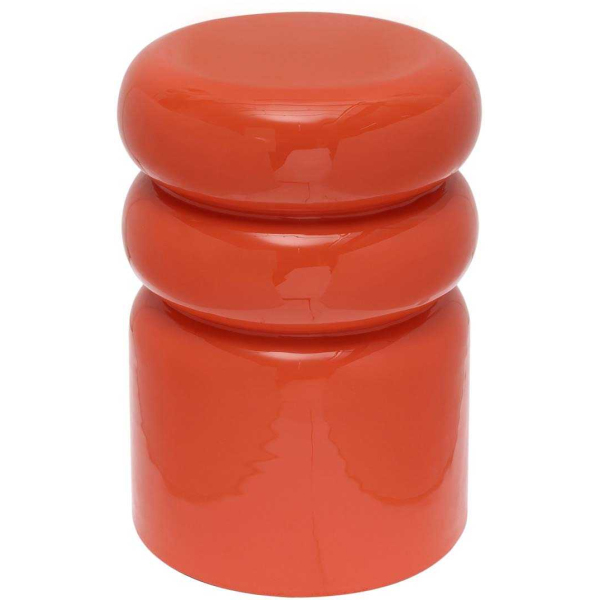 Tabouret en métal brillant Almirante