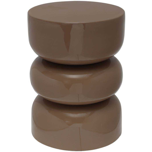 Tabouret en métal émaillé Rey