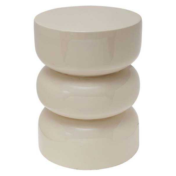 Tabouret en métal émaillé Rey