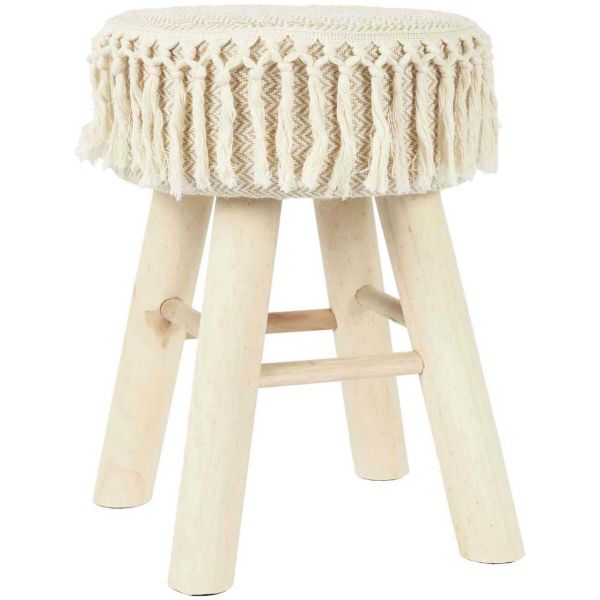 Tabouret en pin Pampa