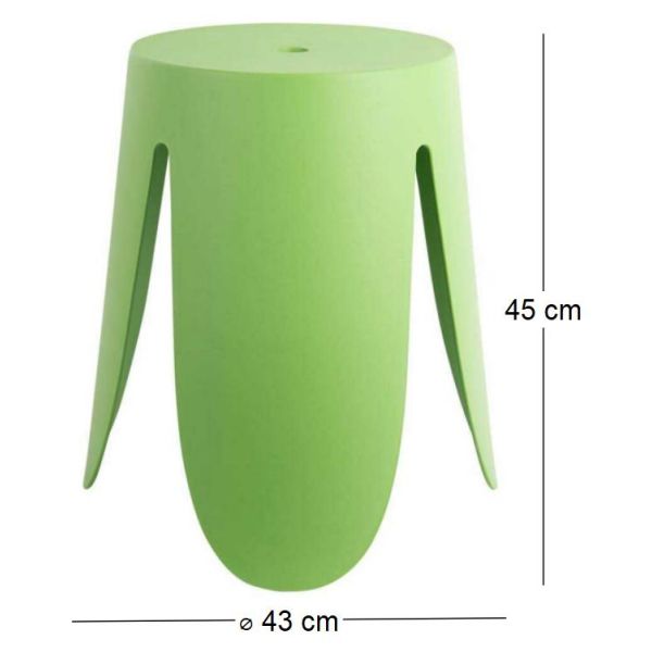 Tabouret en polypropylène Ravish - 5