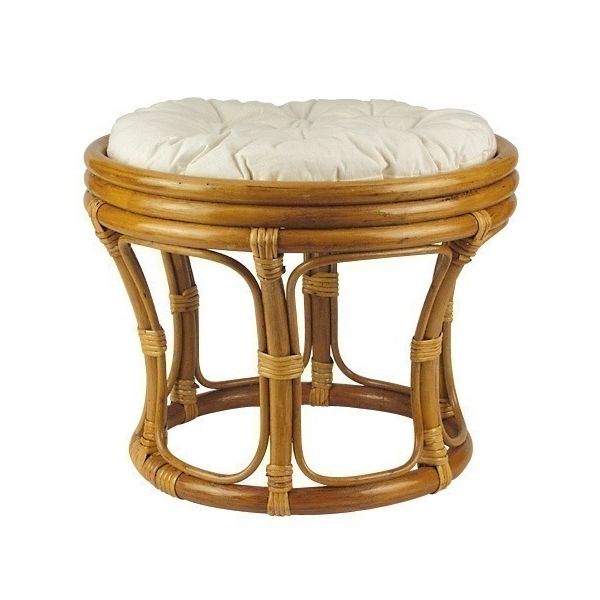 Tabouret en rotin Java