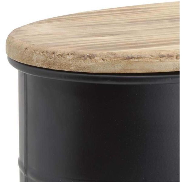 Tabouret et seau à pellets avec pelle Au coin du feu - 5