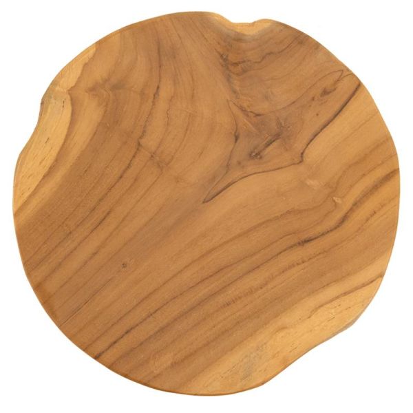 Tabouret en teck - 5