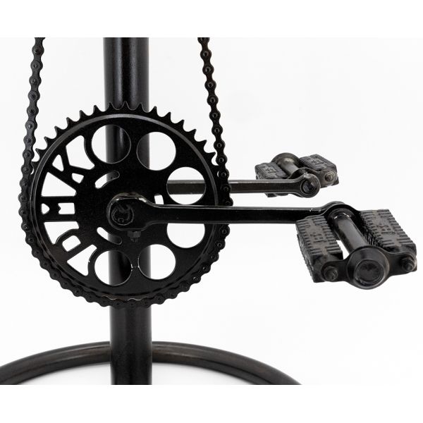 Tabouret vélo vintage en cuir de chèvre - 165