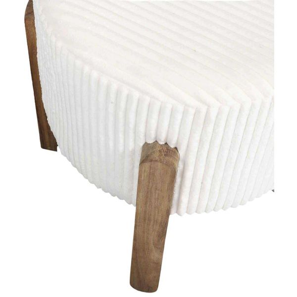 Tabouret en velours côtelé Scott - CMP-5329