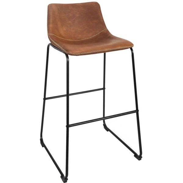 Tabourets de bar en polyuréthane Stan (Lot de 2) - CMP-4385